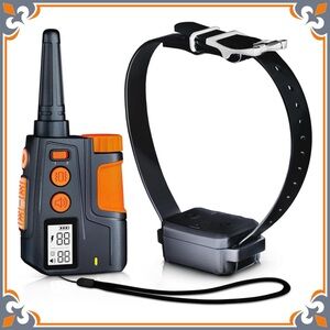 3300FT Waterproof Dog Shock Vibration Bark Collar Remote Electric Pet Training